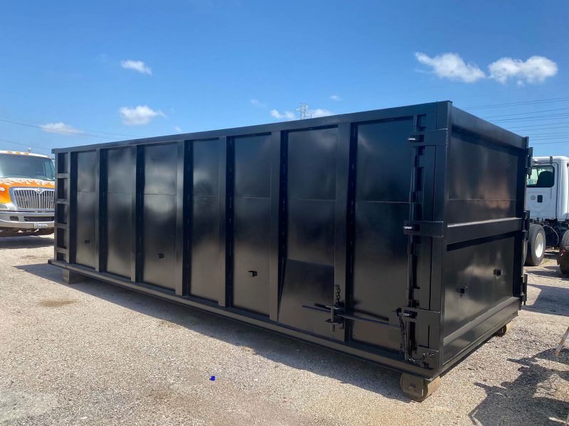 Monarch Dumpster Rental's 40-yard dumpster poised for large-scale waste management in Riverside County
